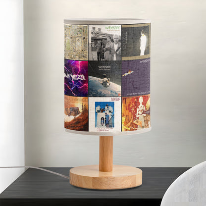 Weezer Album Collage Lamp – Indie Rock Tribute Light for Music Lovers