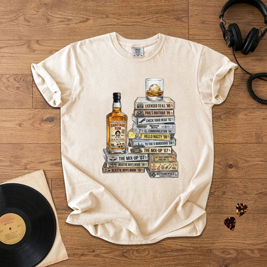 Beastie Boys Cassette Album Collection T-Shirt – Retro Rock Music Beastie Boys Merch Tee