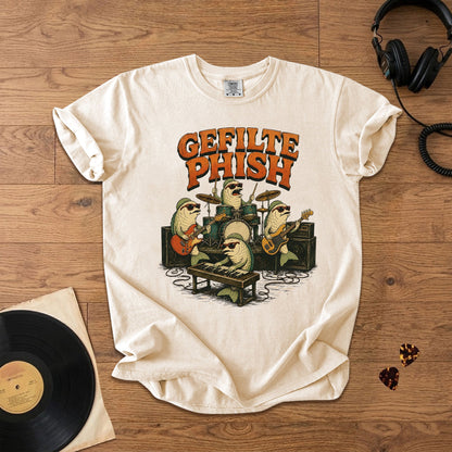 Gefilte Phish T-Shirt – Retro Rock Music Phish Band Merch Tee