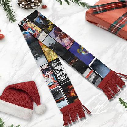 Dave Matthews Band Album Collage Scarf – Artistic Music Fan Gift