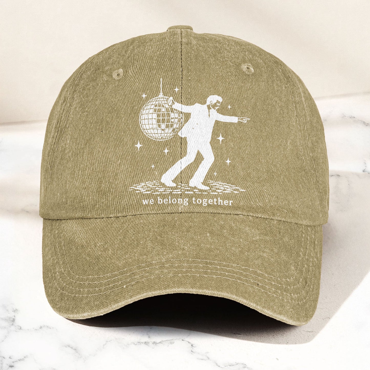 Ritchie Valens We Belong Together Disco Ball Retro Music Merch Denim Cap – Retro Vintage Dad Cap Gift For Dad (With Box)