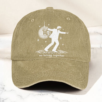 Ritchie Valens We Belong Together Disco Ball Retro Music Merch Denim Cap – Retro Vintage Dad Cap Gift For Dad (With Box)