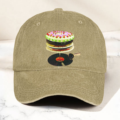 The Rolling Stones Let It Bleed Music Merch Denim Cap – Retro Vintage Dad Cap Gift For Dad (With Box)