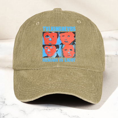 Talking Heads Remain in Light Punk Rock Music Denim Cap – Retro Music Fan Cap Gift For Dad (With Box)