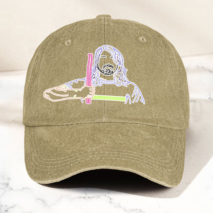 Dave Grohl Denim Cap – Retro Foo Fighters Merch Gift for Dad (With Box)