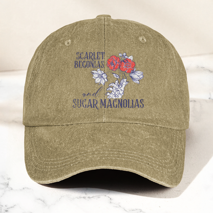 Grateful Dead Scarlet Begonias Denim Cap – Vintage Music Grateful Dead Merch Gift for Dad (With Box)