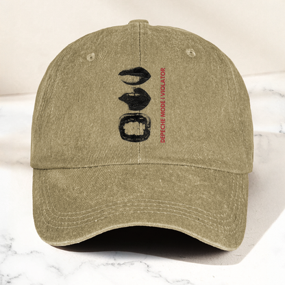 Depeche Mode Violator Denim Cap – Vintage Depeche Mode Band Merch Gift for Dad (With Box)