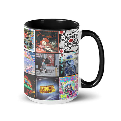 Red Hot Chili Peppers Accent Mug – Classic Album Cover Collage Gift for Fans