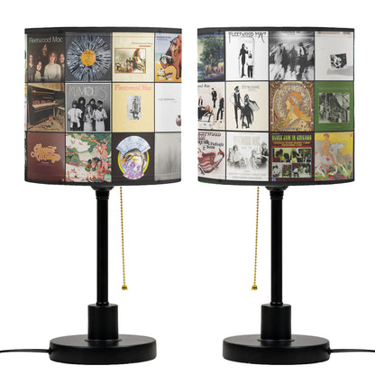 Fleetwood Mac Table Lamp – Cylinder & Pyramid Design Music Decor