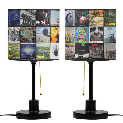 Phish Table Lamp – Cylinder & Pyramid Design Music Decor