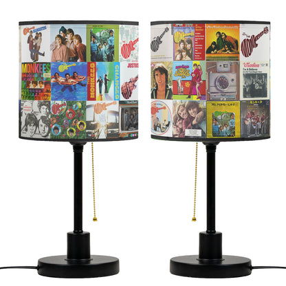 The Monkees Table Lamp – Cylinder & Pyramid Design Music Decor