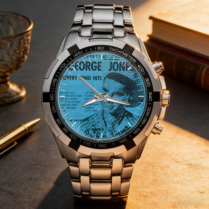 George Jones Albums Collection Watch - Multiple Classic Album Designs Available