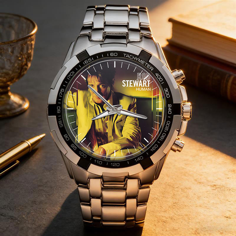 Rod Stewart Albums Collection Watch - Multiple Classic Album Designs Available