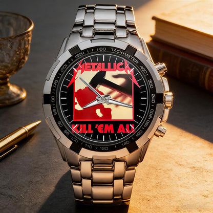 Metallica Albums Collection Watch - Multiple Classic Album Designs Available