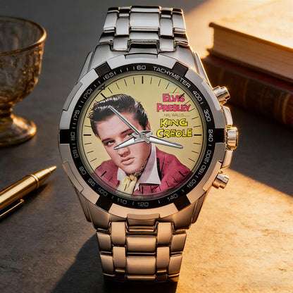 Elvis Presley Albums Collection Watch - Multiple Classic Album Designs Available