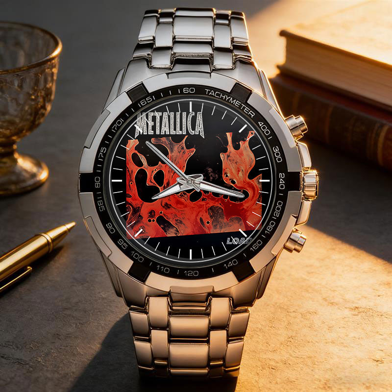 Metallica Albums Collection Watch - Multiple Classic Album Designs Available