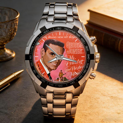 George Jones Albums Collection Watch - Multiple Classic Album Designs Available