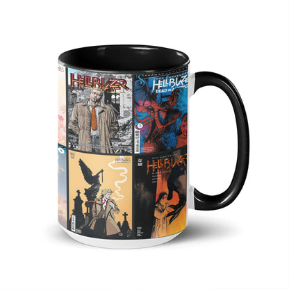 Hellblazer Comic Mug – John Constantine Dark Fantasy Coffee Mug with Black Handle