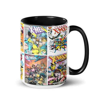 🦸‍♂️ Superman Comic Covers Accent Mug – Classic DC Comics Coffee Mug