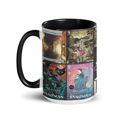 The Sandman Comic Mug – Neil Gaiman Graphic Novel Coffee Mug with Black Handle