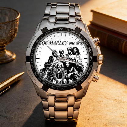Bob Marley Albums Collection Watch - Multiple Classic Album Designs Available