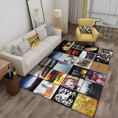 Dave Matthews Band Album Cover Collage Rug