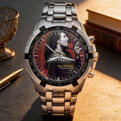 Bob Marley Albums Collection Watch - Multiple Classic Album Designs Available