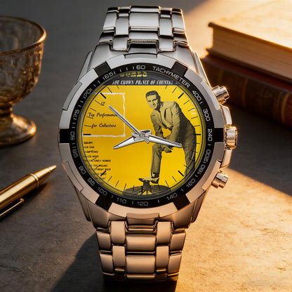 George Jones Albums Collection Watch - Multiple Classic Album Designs Available