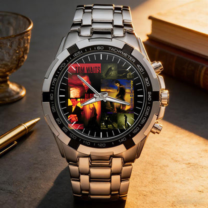 Tom Waits Albums Collection Watch - Multiple Classic Album Designs Available