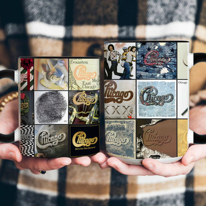 Chicago Band Album Art Accent Mug