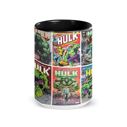 Hulk Comic Mug – Vintage Marvel Superhero Coffee Mug with Black Handle