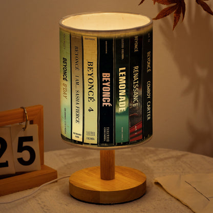 Beyoncé Cassette Tape Inspired Album Fabric  Lamp – For True Beyhive Fans