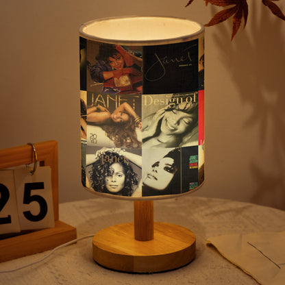 🎶 Janet Jackson Album Cover Table Lamp – Music Icon Edition