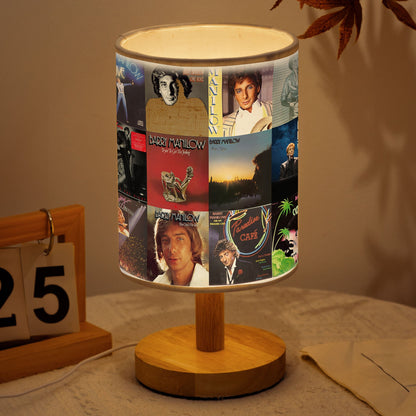 Barry Manilow Fabric Lamp – Classic Romance Glow
