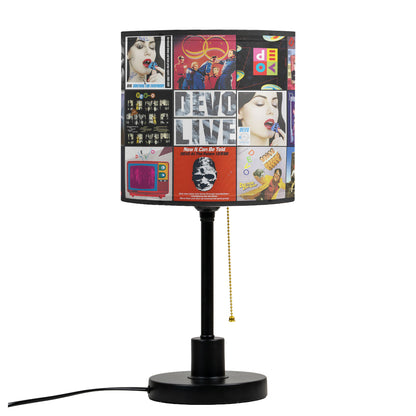 DEVO Album Collage Table Lamp – New Wave Music Decor