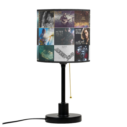 Hozier Table Lamp – Cylinder & Pyramid Design Music Decor