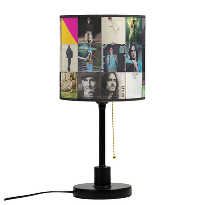 James Taylor Table Lamp – Cylinder & Pyramid Design Music Decor