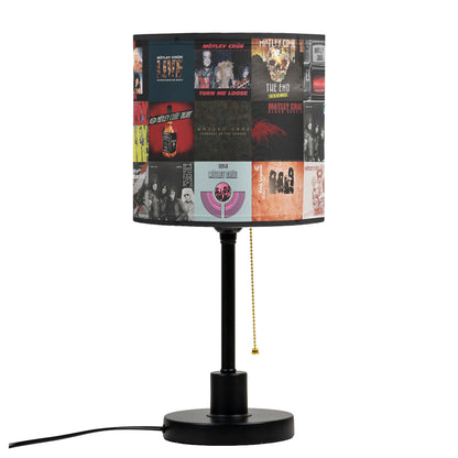 Mötley Crüe Table Lamp – Cylinder & Pyramid Design Music Decor