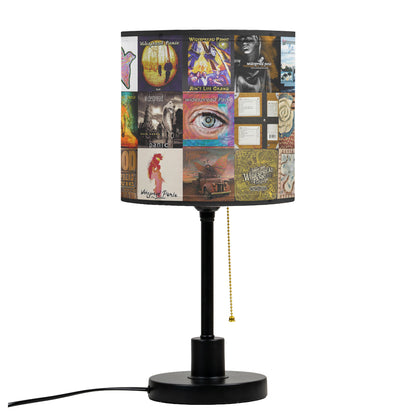 Widespread Panic Table Lamp – Cylinder & Pyramid Design Music Decor