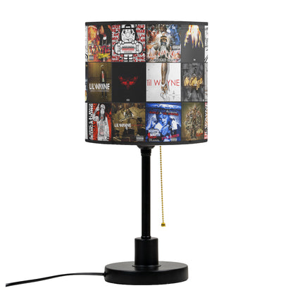 Lil Wayne Table Lamp – Cylinder & Pyramid Design Music Decor