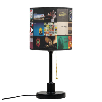 Pearl Jam Table Lamp – Cylinder & Pyramid Design Music Decor