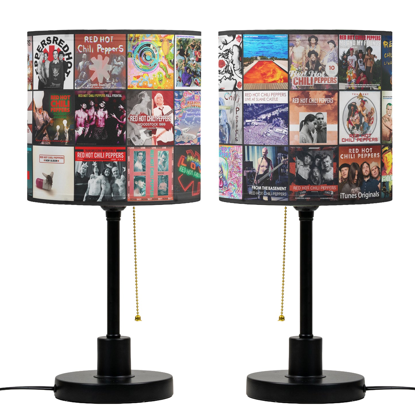 Michael Jackson Table Lamp – Iconic Album Cover Collage Pop Legend Decor
