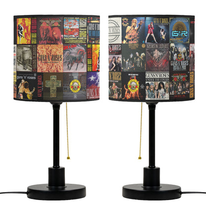 Guns N' Roses Table Lamp – Classic Album Cover Collage Rock Fan Decor