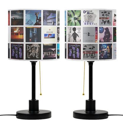 Depeche Mode Table Lamp – Cylinder & Pyramid Design Music Decor