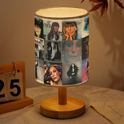 Cher Albums Fabric Lamp – A Tribute to the Goddess of Pop ?