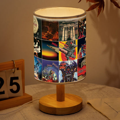 Judas Priest Albums Fabric Lamp – A Tribute to the Gods of Heavy Metal