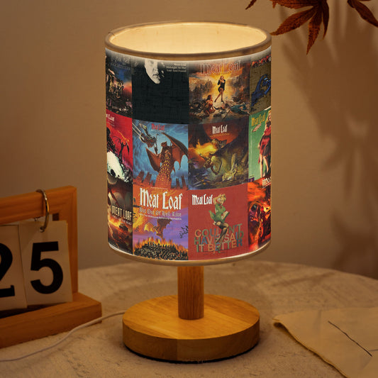 Meat Loaf Album Art Fabric Lamp – Rock Opera Glow ????