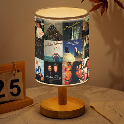 Modern Talking Album Cover Lamp – ’80s Euro Pop Nostalgia Decor