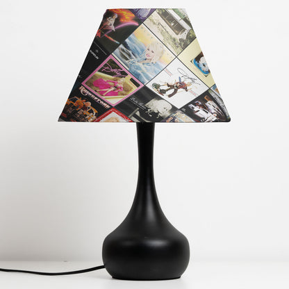 Dolly Parton Album Cover Table Lamp – Cylinder & Pyramid Design Music Decor