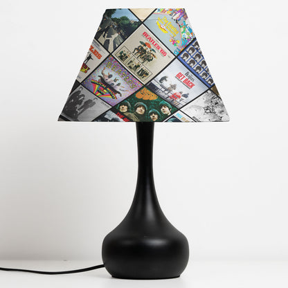 The Beatles Table Lamp – Cylinder & Pyramid Design Music Decor